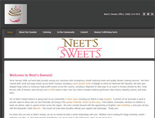 Tablet Screenshot of neetssweets.com